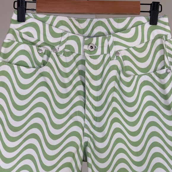 The Ragged Priest Green Prism Jeans - Picture 3 of 12